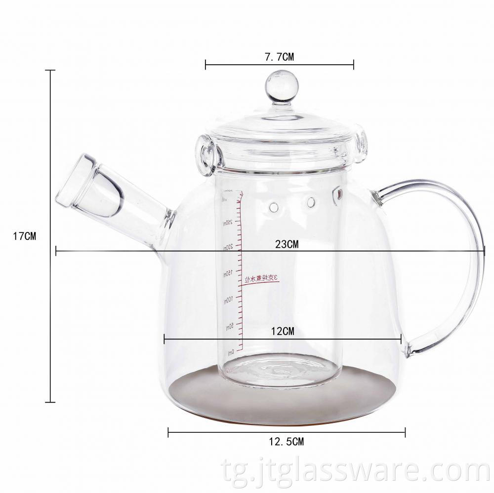 Borosilicate Glass Teapot5